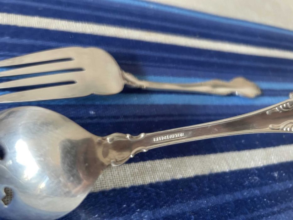 Zestaw sztućców do sałatek bigosu Reed & Barton