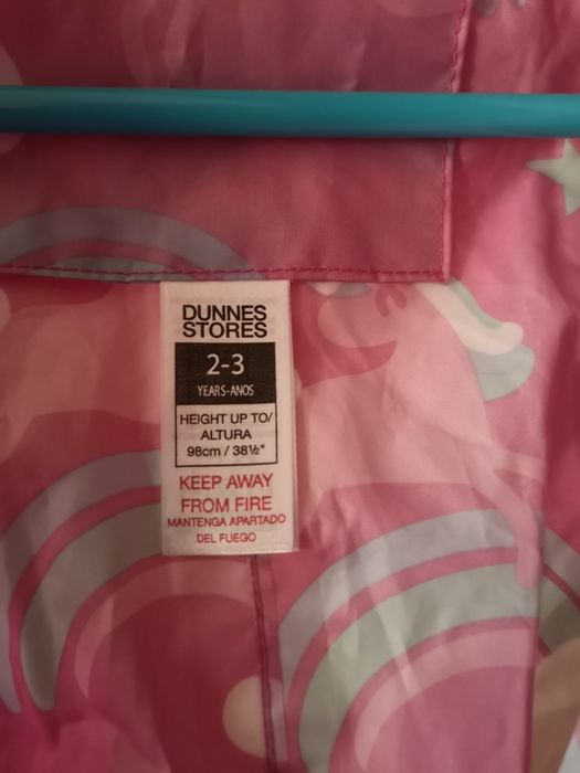 Kombinezon dziewczęcy przeciwdeszczowy Dunnes