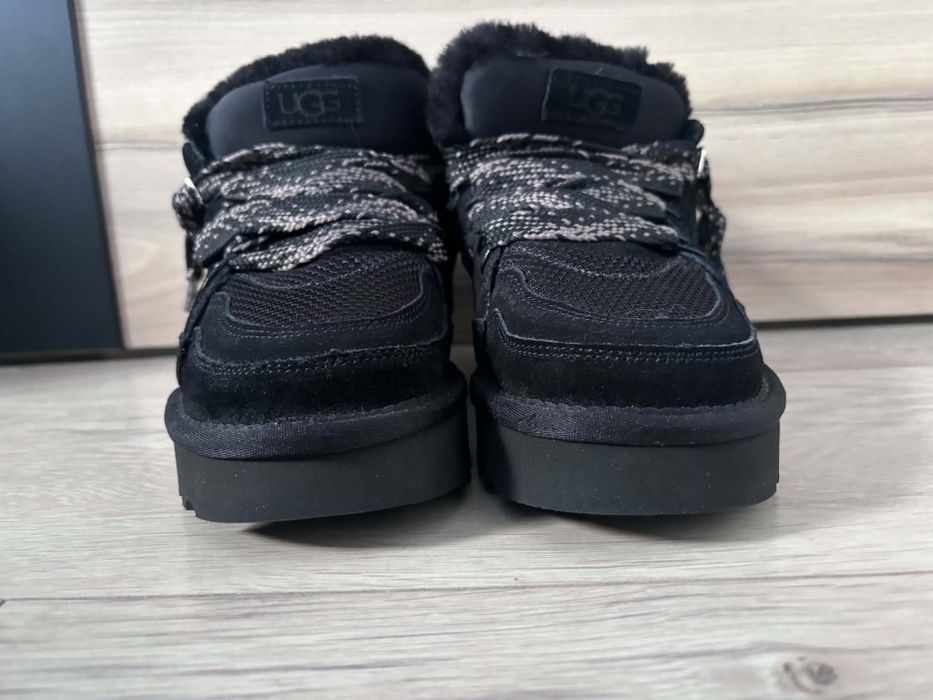 Ugg Lowmel  czarne  Ocieplane Sneakersy Nowe 40 cm
