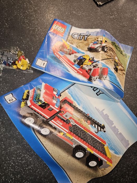 Lego 7213 terenowy wóz strażacki