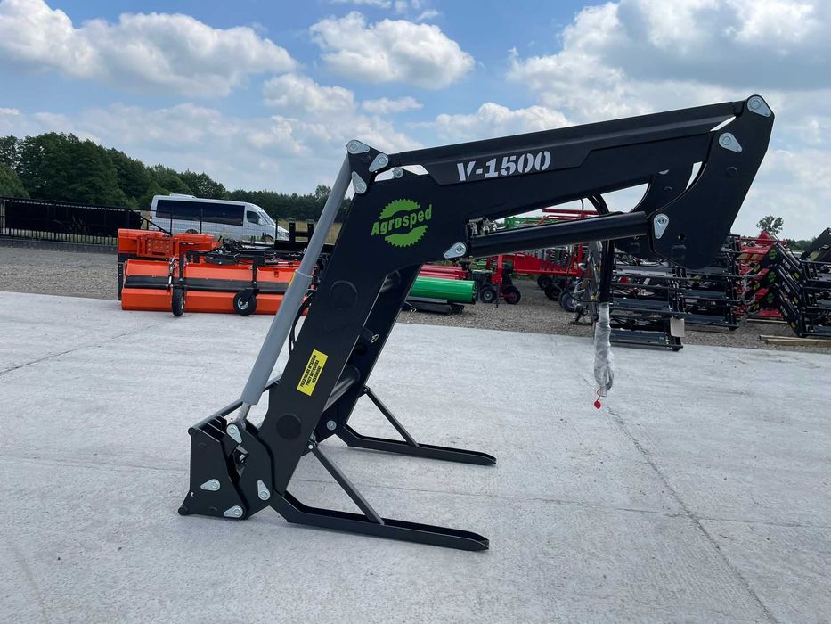 Ładowacz V-1500 AGROSPED Nowy mega solidny tur do URSUS / ZETOR / MTZ