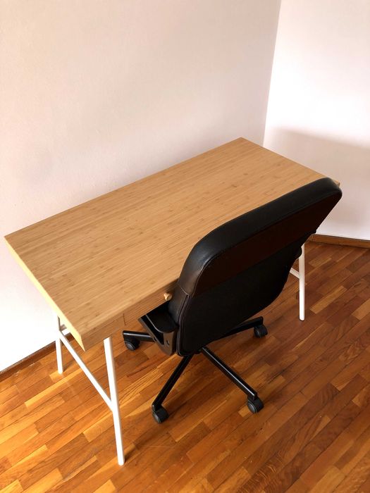 Mesa Secretária + Cadeira de Escritório