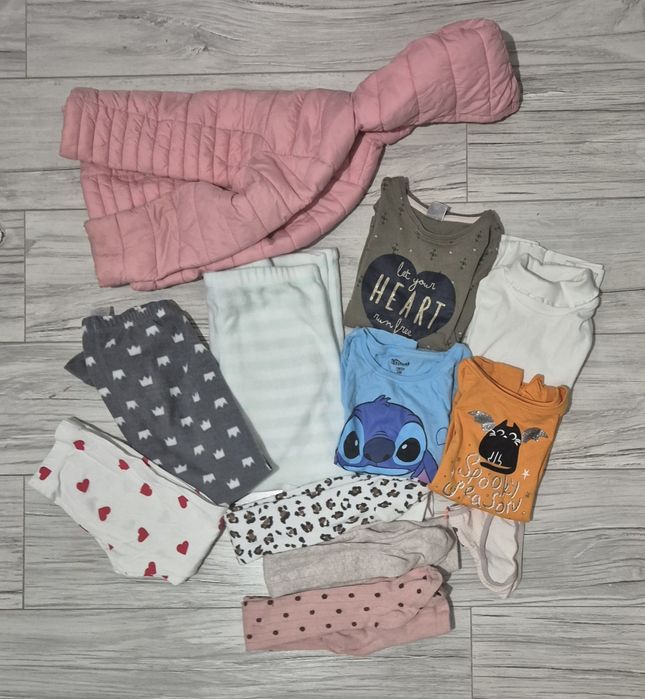 Paczka ubranek dziewczynka +kurteczka gratis