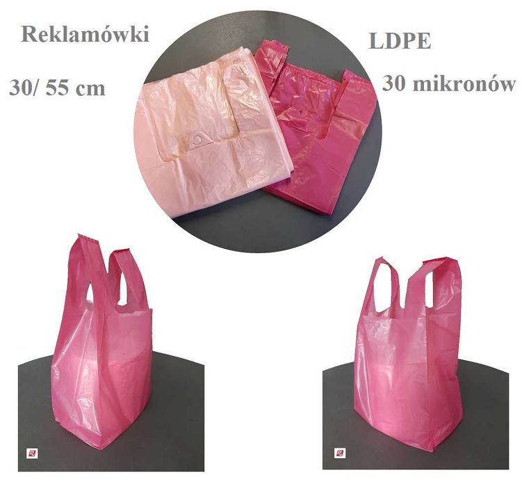 Reklamówka mocna 3 opakowania- Możliwość wysyłki