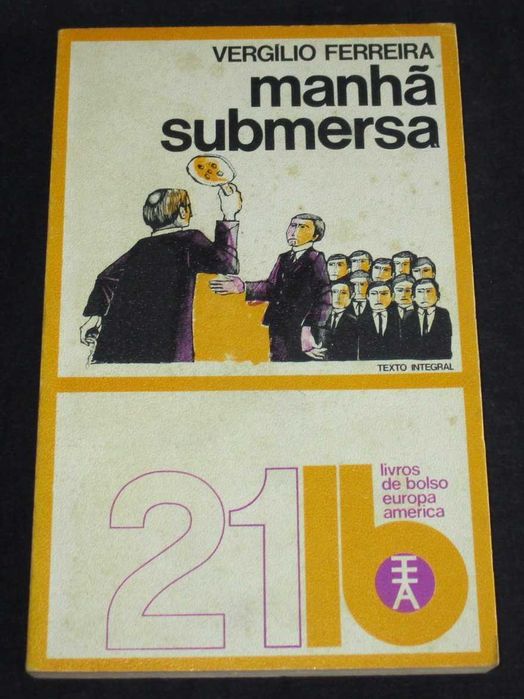 Livro Manhã Submersa Vergílio Ferreira Livro Bolso