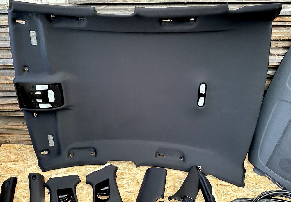 AUDI A6 S6 C7 Sedan SLINE Sufit podsufitka czarna kompletna daszki