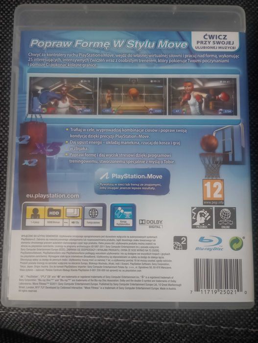 Move Fitness na PS3