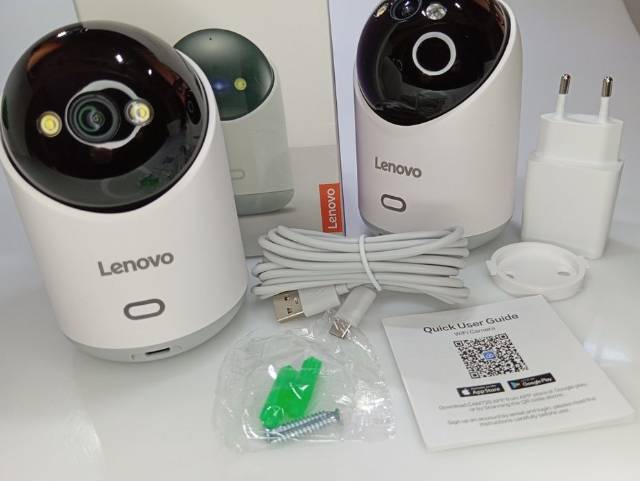 Вайфай камера Wifi cam 3mp Lenovo Радеоняня Датчик руху Нічна зйомка‼️