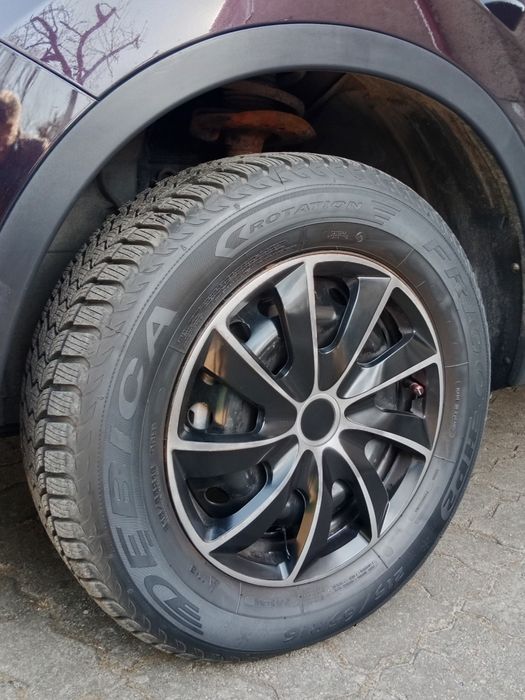 4x OPONY ZIMOWE 215/65R16 Dębica Frigo HP2 98H +FELGI+KOŁPAKI
