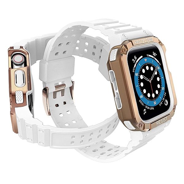 Protect Strap Band opaska z etui do Apple Watch 7 / 6 / 5 / 4 / 3 / 2