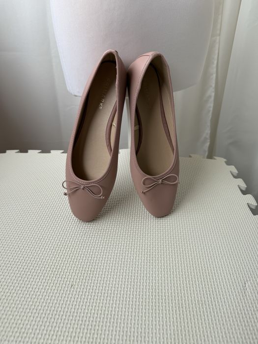 Baleriny blady róz 40