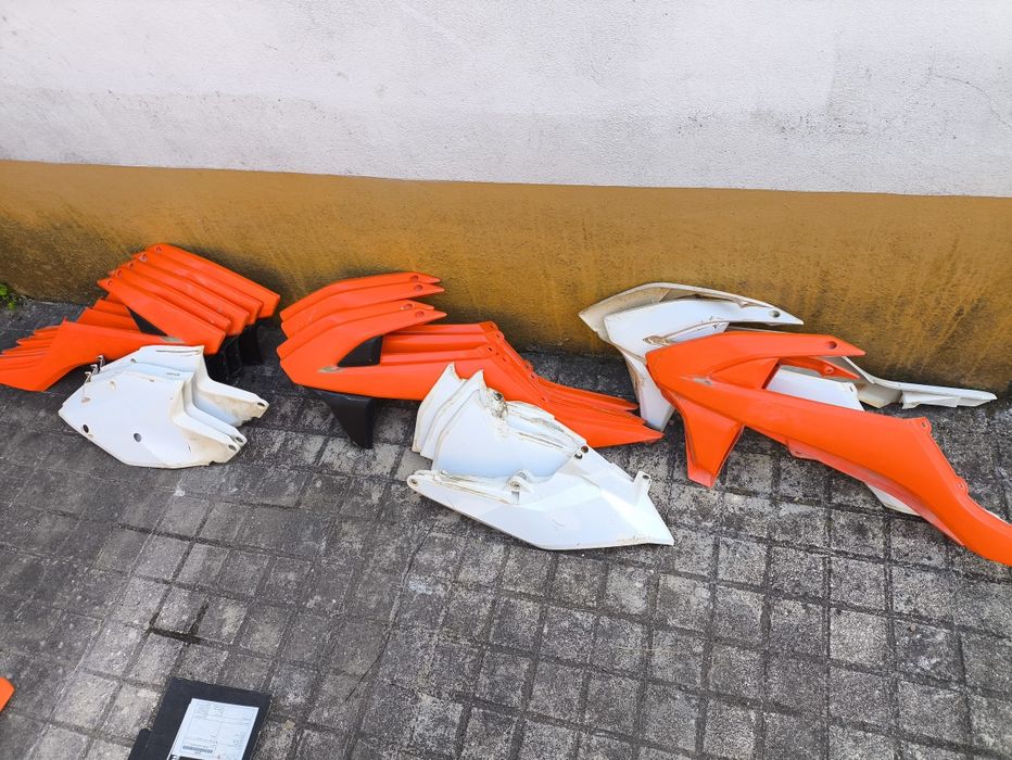 KTM plásticos de 2012 a 2016 e  2017 a 2019