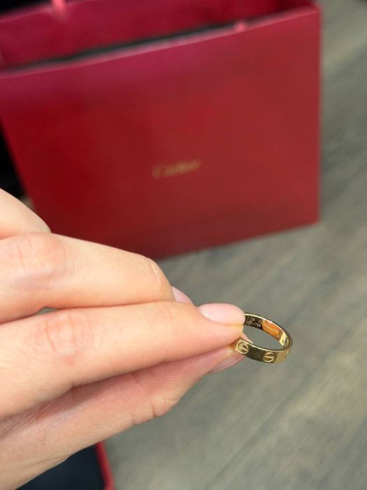 Кольцо Cartier love small (rose gold)