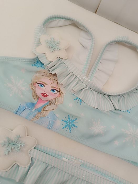 Bikini Disney Frozen. Elsa. 11 Anos. Como Novo
