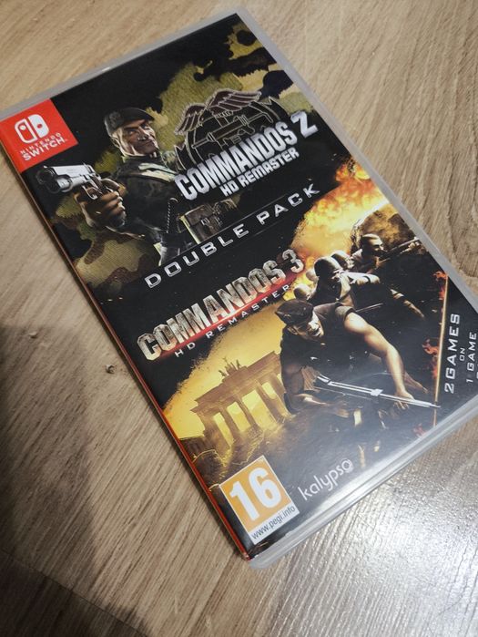 Commandos 2 oraz 3 Nintendo Switch oraz Switch 2