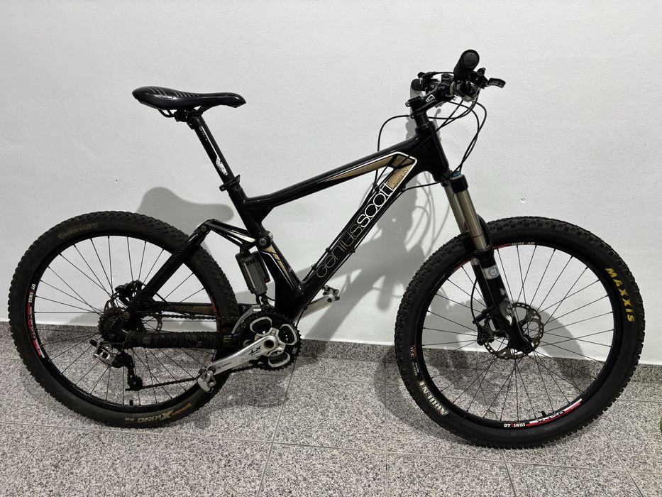 Bicicleta scott carbono