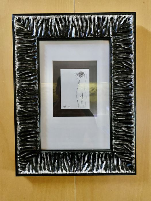 Desenho original, Nu de Cutileiro