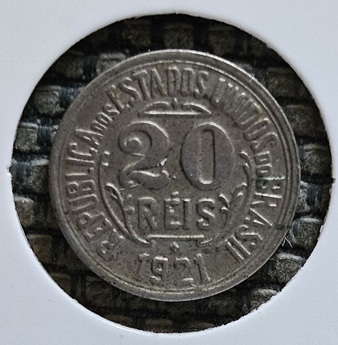 20 reis 1921 Brasil