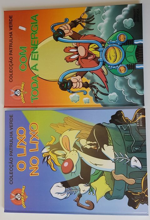 Patrulha verde - Looney tunes Disney - 10 livros novos caixa original