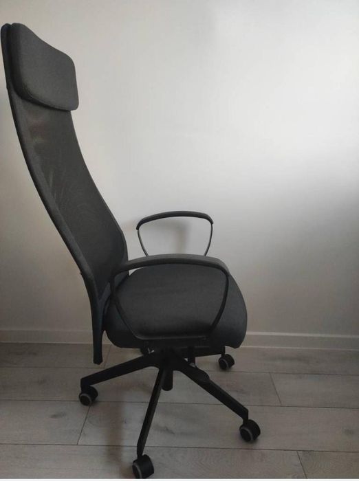 Fotel krzesło biurowe MARKUS jak nowy IKEA