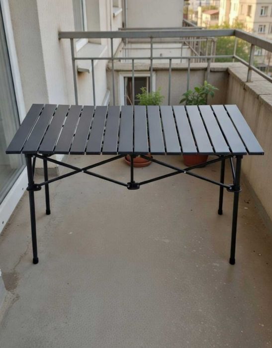 Стіл складний туристичний розкладний для пікніка 95 см з чохлом