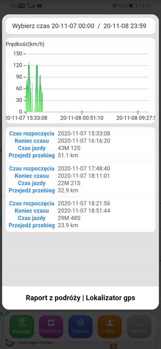 Lokalizator GPS Magnes Śledzenie MIKROFON 120 dni