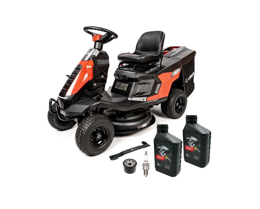 TRAKTOREK ogrodowy Cedrus Mini C-TRAC 65MC Loncin 3w1|150L|mulczowanie