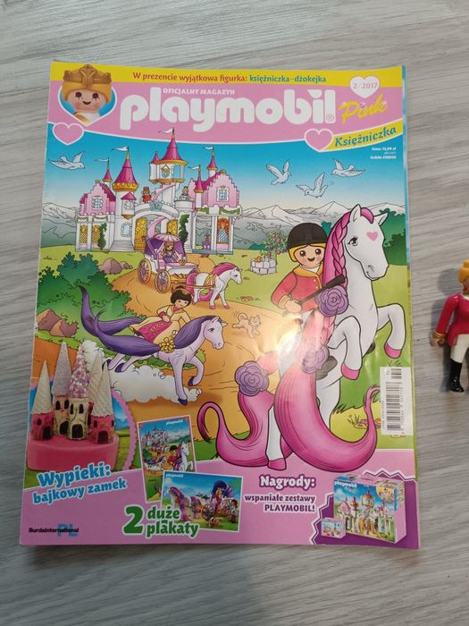 Gazetka Playmobil 2/2017 z figurka księżniczka dżokejka