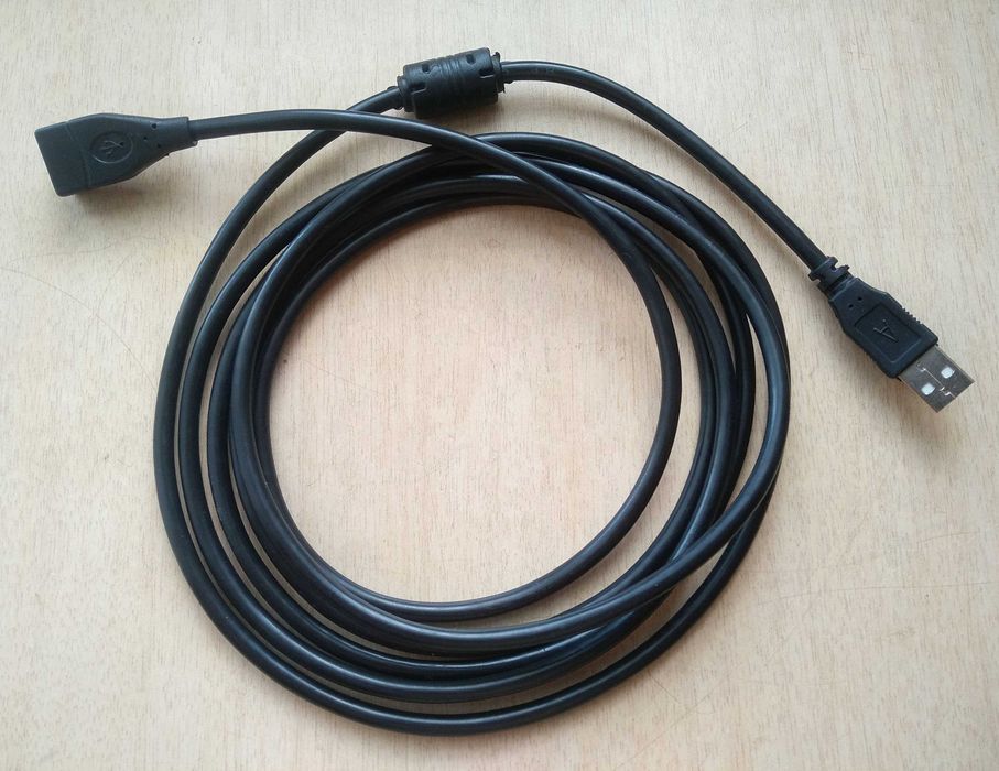 Шнур удлинитель USB (папа - мама) 2,6 метра