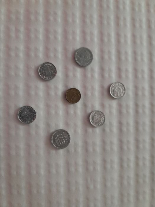 Moedas ESCUDO em miniatura