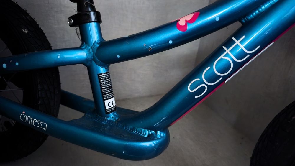 Bicicleta de equilíbrio scott criança