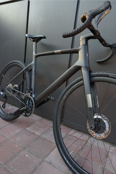 8.6кг! Di2 GRX825 | Scott ADDICT Gravel 10 (M) карбон вілсет Fulcrum Rapid RED