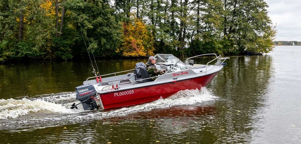 Łódź Wedkarska Yamaha 70hp 2T/ Cały zestaw CENA OSTATECZNA