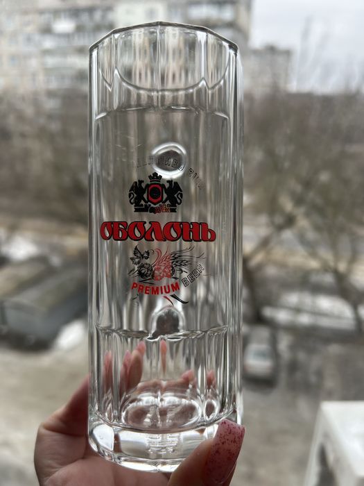 Продам пивные кружки Оболонь 5 штук.за все 200 гривен