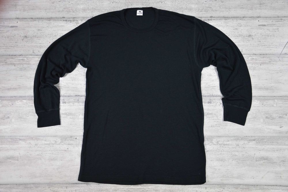 Dovre 100% wełna meska koszulka termiczna longsleeve - XXL