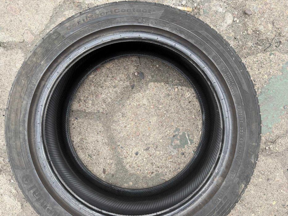 225/45R17 Continental ContiSportContact 5 para opon lato 6mm nr7413