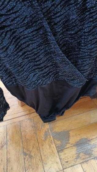 Body topsecret czarno srebrne 42