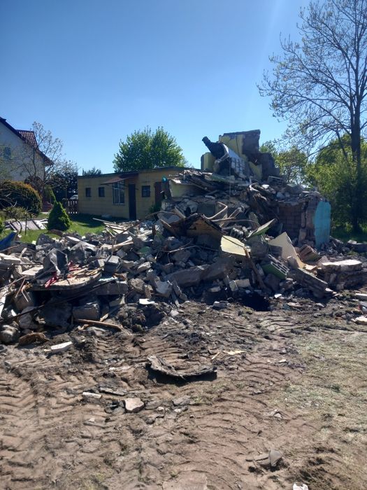 usługi koparko-ładowarką  krup usl. wywrotką  usl. wodno-kanalizacyjne