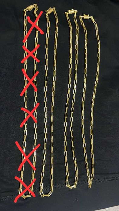 Cordão de moeda antiga