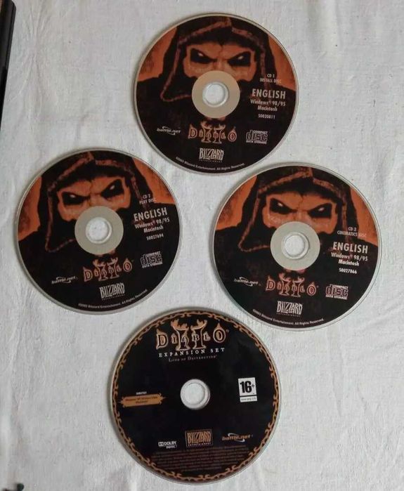 Diablo + Diablo 2 + Diablo LoD Лицензия