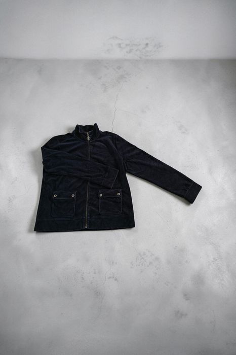 Ralph Lauren Welurowa Bluza Damska | L/XL | Czarna | Velvet | Premium | Gold Detale