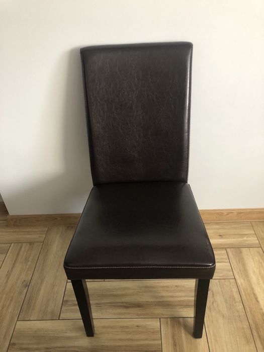 Krzesła z eko skóry 8 sztuk