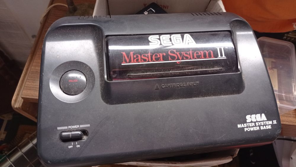 Consola antiga a funcionar