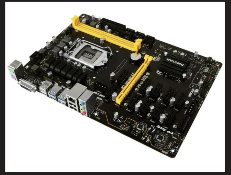 Материнська плата tb250-btc pro + intel i7 6700k процесор