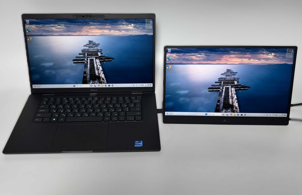 Монитор Dell 14" P1424H портативный, зарядка по USB-C, 7,5 Вт потребл.