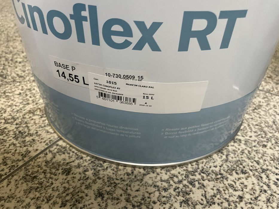 Tinta CIN Cinoflex RT Ral 1015 - 15L Nova