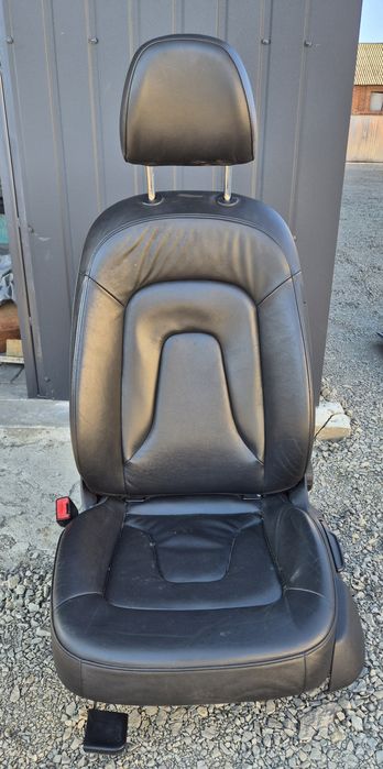 Fotel kierowcy skóra skórzany podgrzewany do Audi A5 8T Sportback