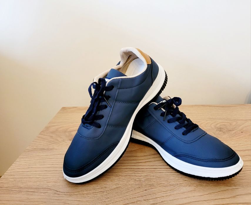 promocja granatowe adidasy męskie rozm.43