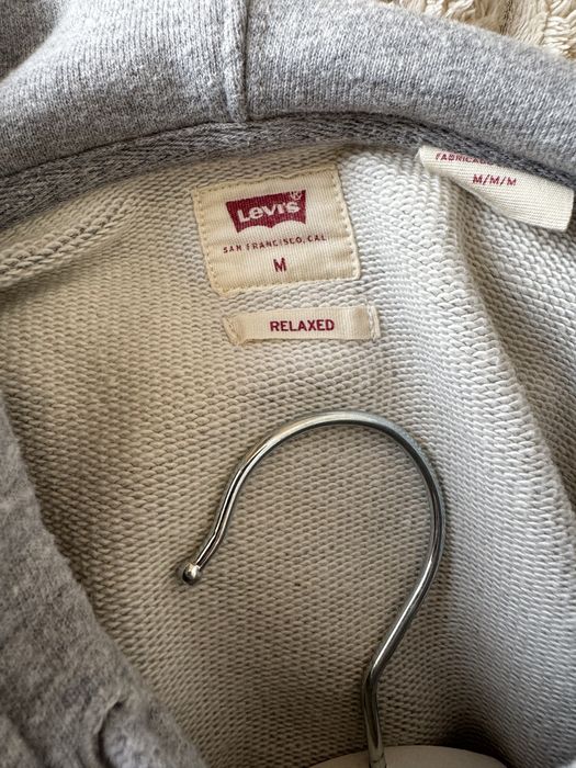 Мужская кофта толстовка Levi’s с капюшоном оригинал