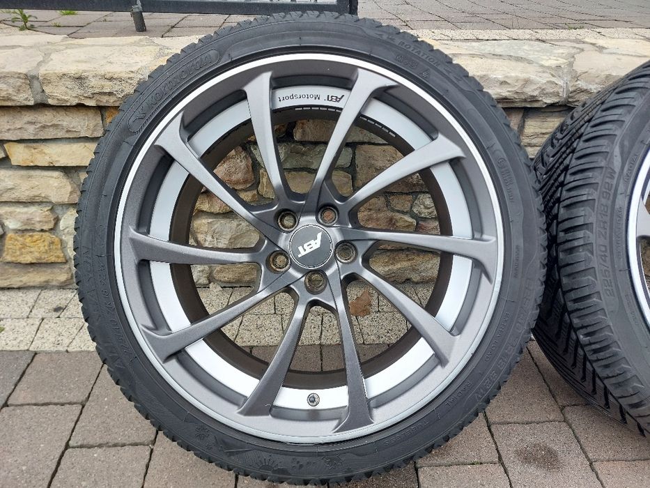 Felgi ABT 18 cali Audi VW Seat 5x100 8j 225 40 18 et 30 Kormoran
